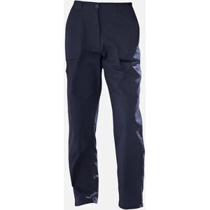 Women's Regatta Womens/Ladies New Action Water Repellent Trousers - Navy - Size: 8 short