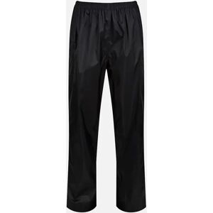 Women's Regatta Womens/Ladies Packaway Rain Trousers - Black - Size: 8 uk r