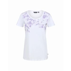 Women's Regatta Womens/Ladies Filandra VI Floral T-Shirt - White - Size: 8