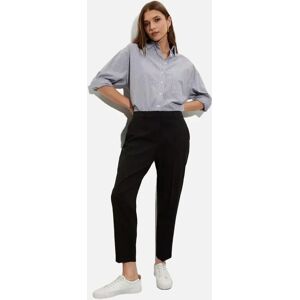 Women's Dorothy Perkins Womens/Ladies Slim Ankle Grazer Trousers - Black - Size: 18/32in