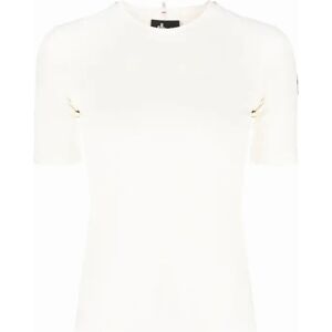 Moncler Women's Women Branded T Shirt White - Size: 10/8