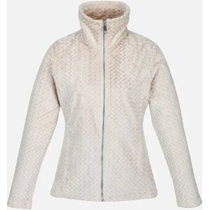 Women's Regatta Womens/Ladies Heloise Marl Full Zip Fleece Jacket - Light Vanilla Plait - Size: 18