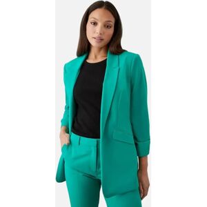 Women's Dorothy Perkins Womens/Ladies Tall Ruched Blazer - Green - Size: 12