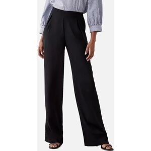 Women's Dorothy Perkins Womens/Ladies Tall Wide Leg Trousers - Black - Size: 18/32in/18