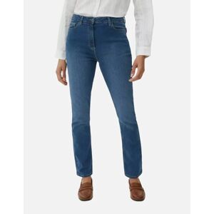 Women's Maine Womens/Ladies 5 Pockets Straight Leg Jeans - Blue - Size: 10 uk r