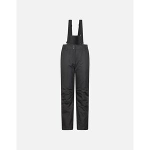 Women's Mountain Warehouse Womens/Ladies Moon Slim Leg Ski Trousers - Black - Size: 22 uk