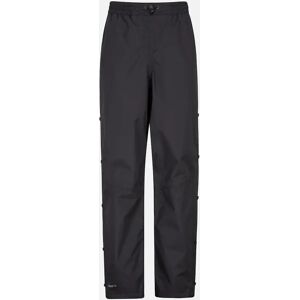 Women's Mountain Warehouse Womens/Ladies Downpour Waterproof Trousers - Black - Size: 6 uk