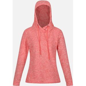 Women's Regatta Womens/Ladies Azaelia Marl Lightweight Hoodie - Peach Bloom - Size: 18