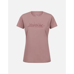 Women's Regatta Womens/Ladies Fingal VII Logo T-Shirt - Pink - Size: 18