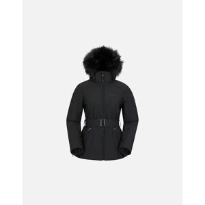 Women's Mountain Warehouse Womens/Ladies Swiss RECCO Ski Jacket - Black - Size: 22