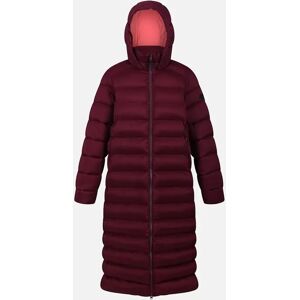 Women's Regatta Womens/Ladies Elender Baffled Hooded Jacket - Burgundy Mineral Red - Size: 8