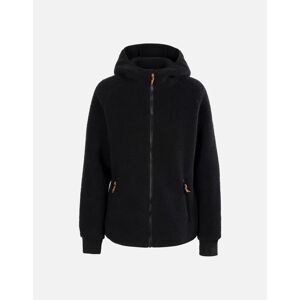 Women's Trespass Womens/Ladies Reel Leather Fleece Jacket - Black - Size: 18/20
