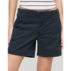 Women's Superdry Women's Classic Chino Short Eclipse Navy - Size: 10