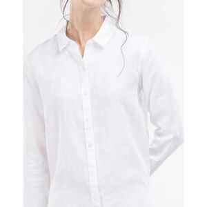 Women's Barbour Marine Womens Long Sleeve Shirt - White - Size: 14