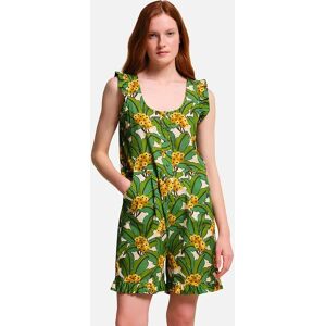 Women's Regatta Womens Orla Kiely Playsuit Dress - Green Tropical - Size: 12