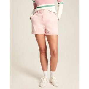 Men's Joules Womens Elastic Waist Chino Shorts 224346 - Pink - Size: UK10 eu38 us6