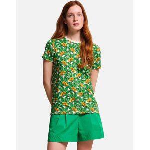Women's Regatta Womens Orla Kiely Easy-To-Wear T-Shirt - Green Tropical - Size: 10