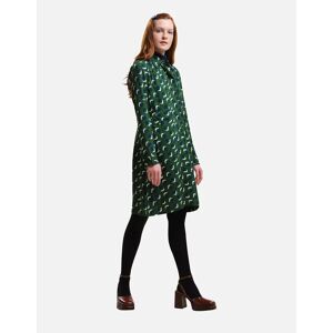 Women's Regatta Womens/Ladies Orla Kiely Leaf Print Dress - Shadow Elm Emerald - Size: 18