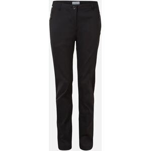 Women's Craghoppers Womens/Ladies Kiwi Pro II Trousers - Black - Size: 8 uk l