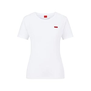 Hugo Boss Women T-Shirt White 100 16 (XXL)