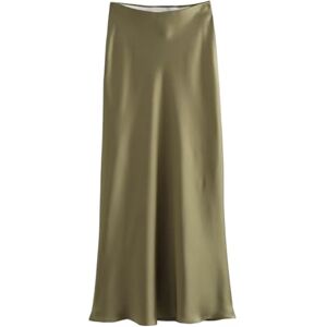 JIEZM skirt Midi Skirt Woman High Waist Long Skirts For Women Casual Elegant Party Women's Skirts-k-m