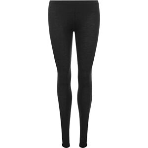 ELUM Womens Daily Plus Size Stretched Yoga Long Legging Ladies Plain and Slim Fit Pants UK Size 8-26 Black