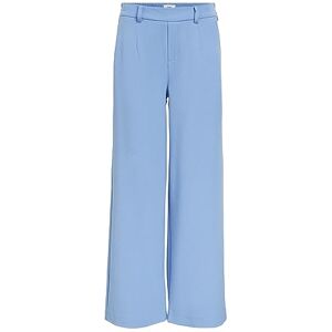 Bestseller A/s OBJECT Women's Objlisa Wide Pant Noos Fabric Trousers, Provence 1, 16