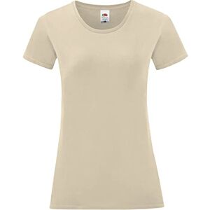 Fruit of the Loom Women's T-Shirt, beige, XS