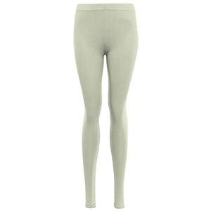 Fairy Trends Ltd FAIRY TRENDZ LTD Ladies Stretch Long Leggings Womens Plus Size Full Length Plain Leggings Pants UK 8-26 (Cream 3X Large UK 24-26)