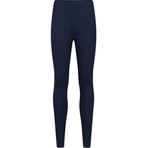 Mountain Warehouse Talus Women Thermal Baselayer Pants - Lightweight, Breathable & Quick Drying Ladies Leggings - for Travel, Hiking, Camping, Skiing, Snowboard Navy 14