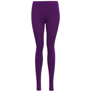 Zaif & Hari Womens Legging Ladies Plain Stretchy Viscose Full Length Leggings Plus Size 8-26 (Purple, 8-10)