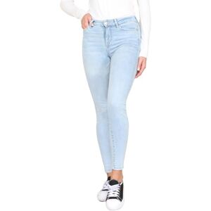 Ex High Street Brand Shaping Jeans for Women UK, High Waisted Jeans Womens Blue Ladies Jeans Mid Rise Stretchy Denim