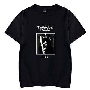 OUHZNUX Mens T-Shirt The Weeknd Classic Rap After Hours Printed Short Sleeve Cotton Womens Pullover Shirt Xo Kids Hip-Hop Trend T-Shirt XS-4XL
