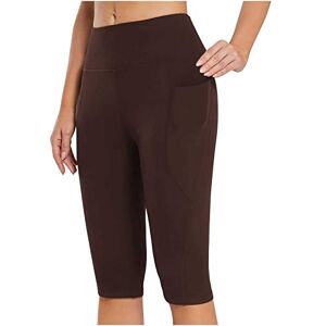 Capri Pants For Women Uk TURWXGSO Women Summer Short Leggings 3/4 Length Capri Cropped Shorts Yoga Pants