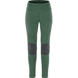 Fjallraven 84790-679-048 Abisko Värm Trekking Tights W Pants Women's Deep Patina-Iron Grey Size XS