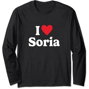 I Love Spanish Cities I love Soria Long Sleeve T-Shirt