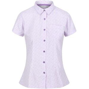 Regatta Womens Mindano Vi Shirt Pastel Lilac Daisy 3XL