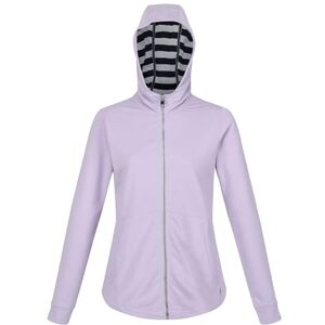 Regatta bayla Women's Hoody sustainable cotton jumper/sweater Pastel Lilac