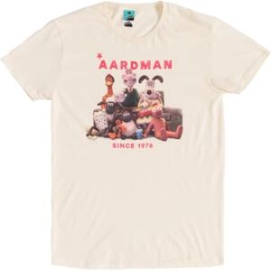 TruffleShuffle Aardman Since 1976 Natural T Shirt Beige