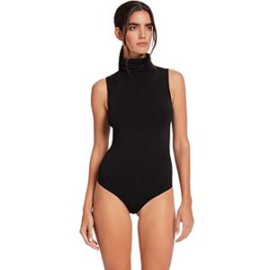 Wolford Women's Viscose String Body Bodysuit, Black, 10 (Size:M)