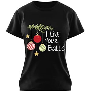 Love My Fashions&#174; Women's Christmas T-Shirt Snow Man Santa Multi Print Casual Cotton Short Sleeve Crew Neck Regular Fit Xmas Top Autumn-Winter