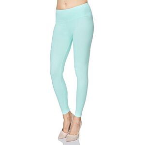 MITAAMI High Waisted Leggings for Women with Control Waistband Plus Sizes Mint 8