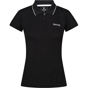 Regatta Women's Maverick V Active Polo Shirt, Black, 14 (L)