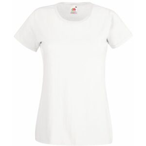 Fruit of the Loom Valueweight T Lady-Fit Women's T-Shirt - White - XS