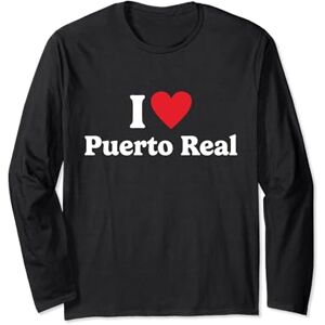 I Love Spanish Cities I love Puerto Real Long Sleeve T-Shirt