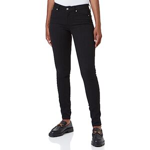 Calvin Klein Jeans Women's MID Rise Skinny J20J221582 Pants, Denim (Denim Black), 33W / 30L