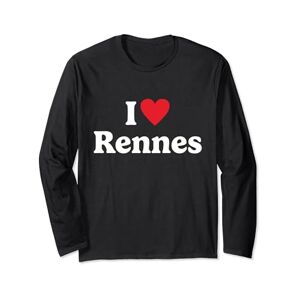 I Love European Cities I love Rennes Long Sleeve T-Shirt