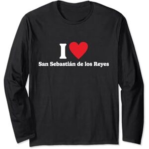 I Love Spanish Cities I love San Sebastián de los Reyes Long Sleeve T-Shirt