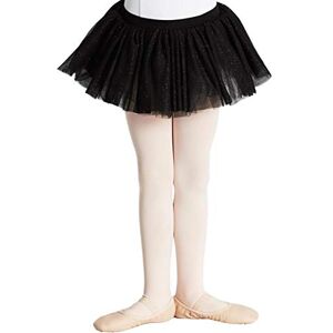 Capezio Women 11310C Glitter Tutu - BLACK, T