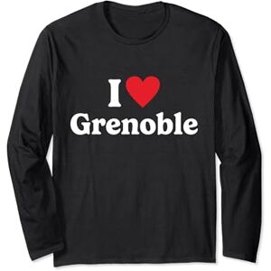 I Love European Cities I love Grenoble Long Sleeve T-Shirt